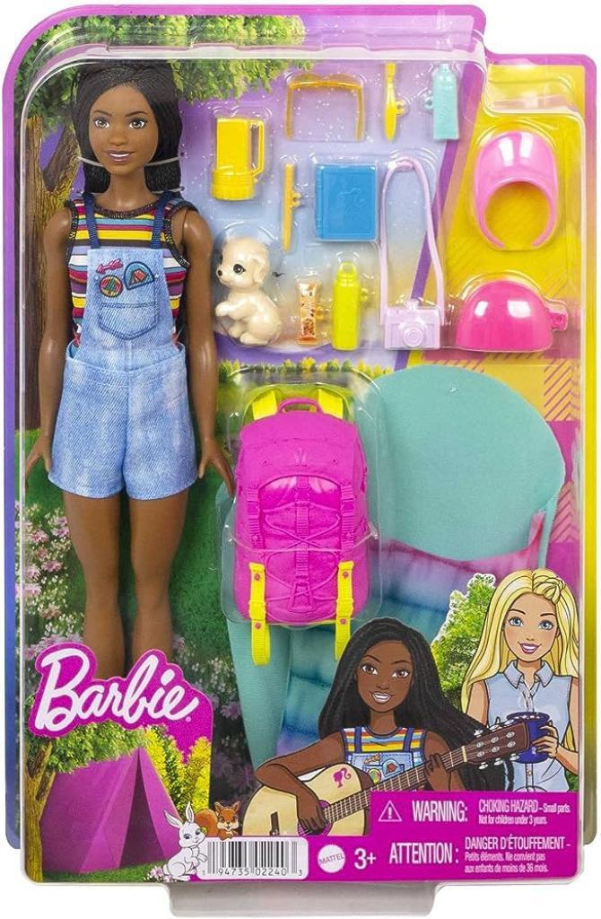 Barbie: Brooklyn Kampeerpop, Kinderen en Baby's, Speelgoed | Poppen, Nieuw, Barbie, Ophalen of Verzenden