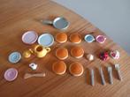 Sylvanian families pancakes/pannenkoeken set compleet, Ophalen of Verzenden, Zo goed als nieuw, Poppenhuis