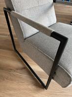 Xooon Fauteuil, grijs/zwart - Zo Goed Als Nieuw, Ophalen, 75 tot 100 cm, Zo goed als nieuw, Metaal