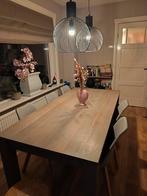 Mooie eikenhouten tafel (2m), Huis en Inrichting, Tafels | Eettafels, Ophalen, Gebruikt, Eikenhout, 200 cm of meer