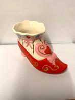 Prachtige kleine laars bloempot, Rond, Ophalen of Verzenden, Zo goed als nieuw, Aardewerk