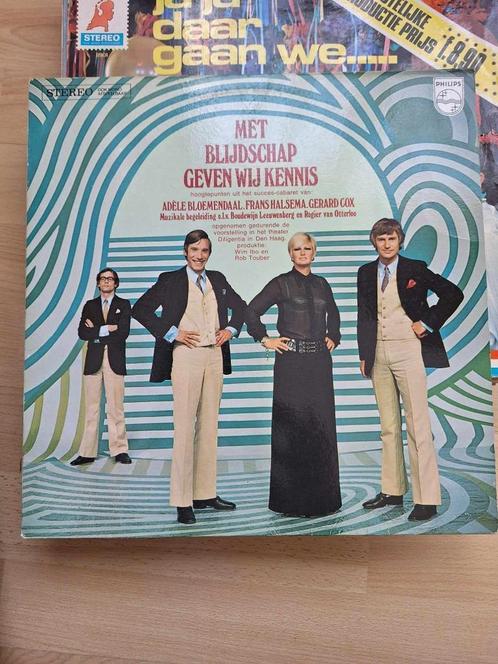 Met Blijdschap Geven Wij Kennis LP 1969, Cd's en Dvd's, Vinyl | Nederlandstalig, Gebruikt, Levenslied of Smartlap, 12 inch, Ophalen