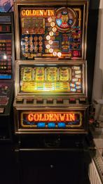 In prachtige staat nostalgische Goldenwin, Verzamelen, Automaten | Gokkasten en Fruitautomaten, Gulden, Verzenden, Gebruikt, Met sleutels