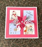 Prachtige luxe kerstkaarten, € 1,00, Hobby en Vrije tijd, Ophalen of Verzenden, Nieuw, Kerst