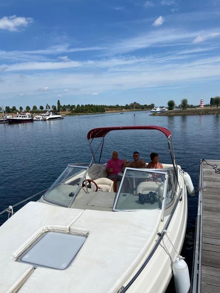 Maxum 2300, Watersport en Boten, Speedboten, Gebruikt, 6 meter of meer, Benzine, 200 pk of meer, Polyester, Binnenboordmotor, Ophalen