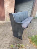 Authentieke Kerkbank - Vierpersoons, Huis en Inrichting, Ophalen, Hout, Gebruikt, Minder dan 75 cm