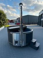 Luxe Hottub met Spa systeem Houtgestookt - Direct leverbaar, Tuin en Terras, Bubbelbaden en Hottubs, Ophalen of Verzenden, Nieuw