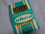 kaartje naai naalden, Hobby en Vrije tijd, Naaien en Fournituren, Ophalen of Verzenden, Nieuw, Garen of Naald(en)