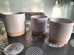 Diverse bloempotten, Tuin en Terras, Bloempotten, Rond, Binnen, Ophalen of Verzenden, Zo goed als nieuw