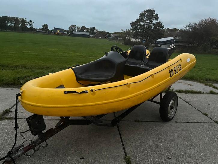 Hasle summerfun 365. 30 pk yamaha, Watersport en Boten, Bootonderdelen, Motor en Techniek, Motorboot, Ophalen