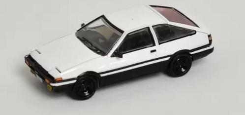 Toyota AE86 wit, Hobby en Vrije tijd, Modelauto's | 1:87, Zo goed als nieuw, Auto, Overige merken, Ophalen of Verzenden