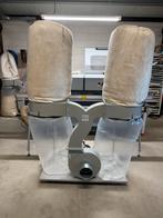 Krachtige Houtmot Afzuiginstallatie met Dubbele Zak afzuiger, Ophalen of Verzenden