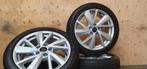 17" Audi A3 S3 8Y 8V 8P orig velgen zomer winterbanden 7mm, Gebruikt, Banden en Velgen, 17 inch, V