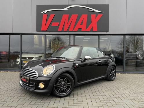 Mini Cabrio 1.6 Cooper Chili Stoelverw Clima Cruise Pdc, Auto's, Mini, Bedrijf, Te koop, Cabrio, ABS, Airbags, Airconditioning