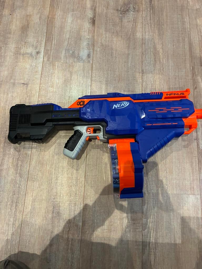 Nerf infinus elite, Ophalen of Verzenden, Gebruikt