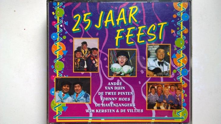 25 Jaar Feest, Cd's en Dvd's, Cd's | Verzamelalbums, Zo goed als nieuw, Nederlandstalig, Ophalen of Verzenden