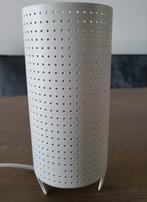 Leuke witte design tafellamp / bedlamp., Ophalen of Verzenden, Zo goed als nieuw, Metaal, Modern
