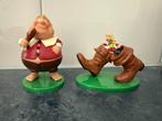 Efteling 2 poppetjes Hollebollegijs en  Klein duimpje 8 cm, Verzamelen, Efteling, Ophalen, Zo goed als nieuw, Beeldje of Poppetje