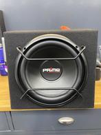 Caliber subwoofer met ingebouwde versterker, Auto diversen, Autospeakers, Ophalen, Zo goed als nieuw