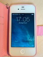 Apple IPhone 4 16GB wit met hoesje en screenprotector ok, Gebruikt, 16 GB, Wit, Ophalen of Verzenden