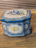 Leuk blauw blikje, Ophalen of Verzenden, Gebruikt, Overige