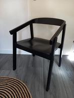 Zwarte houten Esbjörn Ikea stoel, Huis en Inrichting, Stoelen, Ophalen, Gebruikt, Zwart, Minimalistisch