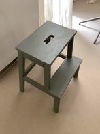 Ikea trapje Bekvam mosgroen geverfd, Ophalen, Zo goed als nieuw, Hout