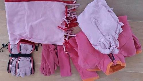 Roze skikleding /handschoenen/sjaal S, Kleding | Dames, Sportkleding, Gedragen, Roze, Ophalen of Verzenden