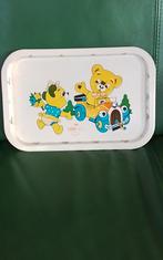 💐VINTAGE METALEN DIENBLAD MET BEREN VOOR KINDEREN, Ophalen of Verzenden