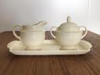 Roomstel Wedgwood Edme suikerpot melkkan schaal - NIEUW, Nieuw, Ophalen of Verzenden, Schaal of Schalen, Wedgwood