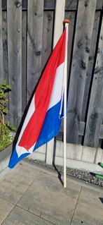 Vlag + stok, Ophalen, Gebruikt