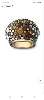 Swarovski ring, Ophalen of Verzenden, Dame, Zilver, Kleiner dan 17
