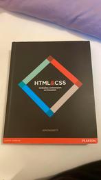 Jon Duckett - HTML en CSS - websites ontwerpen en bouwen, Boeken, Ophalen of Verzenden, Zo goed als nieuw, MBO, Jon Duckett