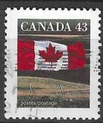 Canada 1992 - Yvert 1298 - Canadese vlag en de prairie (ST), Postzegels en Munten, Postzegels | Amerika, Verzenden, Gestempeld