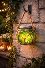 Partij elegante solar lantaarns omwikkeld met touw, Zonne-energie, NHP International, Overige typen, Ophalen of Verzenden