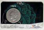 100 laatje type gulden Wilhelmina coincard 1924, Postzegels en Munten, Munten | Nederland, Ophalen of Verzenden