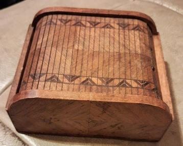 Japan Roll Top Box / Antiek Japanse doos beschikbaar voor biedingen