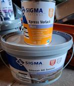 Sigma professionele verf nu voor een spotprijs., Doe-het-zelf en Verbouw, Verf, Beits en Lak, Ophalen of Verzenden, Nieuw, Wit