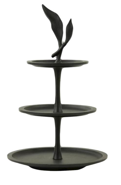 Nieuw, Etagère, LIGHT&LIVING, FOGLIA, ø30x51cm, Huis en Inrichting, Woonaccessoires | Etagères, Nieuw, Ophalen of Verzenden