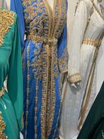 Kaftan takchita Marokkaanse jurk blauw, Kleding | Dames, Gelegenheidskleding, Blauw, Ophalen of Verzenden, Zo goed als nieuw, Overige typen