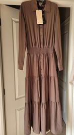 Nieuw! Prachtige lange jurk ladress Tizia mt xl 42 44, Bruin, Verzenden, Maat 46/48 (XL) of groter, Zo goed als nieuw