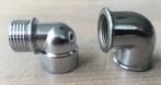 Chromen knieën 1/2", Ophalen of Verzenden, Nieuw, Chroom, Overige typen