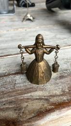 Vrouwtje messing met 2 emmertjes, Ophalen of Verzenden