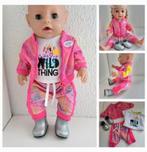 Baby born kleertjes 4 delige set deluxe babyborn.Excl.poppen, Ophalen of Verzenden, Zo goed als nieuw, Babypop