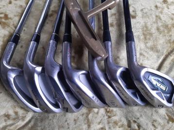 Golfset, bestaande uit verschillende merken. 345679PS Putter beschikbaar voor biedingen