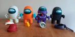 4 Among Us Actiefiguren, Ophalen of Verzenden, Gebruikt