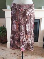 Jackpot nieuwe bruin roze rok mt M 38 2 | Gratis Verzenden !, Kleding | Dames, Rokken, Maat 38/40 (M), Bruin, Verzenden, Jackpot