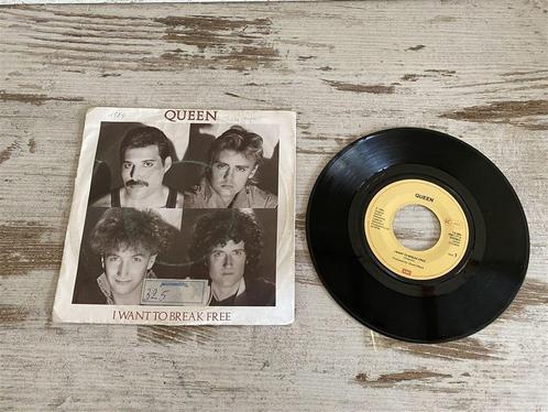 Queen - i want to break free singles [1531], Cd's en Dvd's, Vinyl Singles, Zo goed als nieuw, Pop, Ophalen of Verzenden