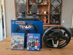 Hori racing wheel apex ps3/ps4 met doos en 2 games, Spelcomputers en Games, Ophalen, Zo goed als nieuw