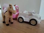 Baby Born auto, paarden trailer met paard, Ophalen of Verzenden, Gebruikt